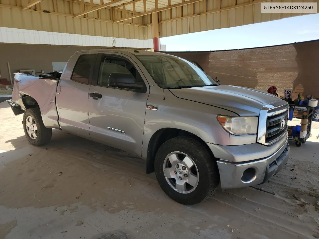 2012 Toyota Tundra Double Cab Sr5 VIN: 5TFRY5F14CX124250 Lot: 66550834