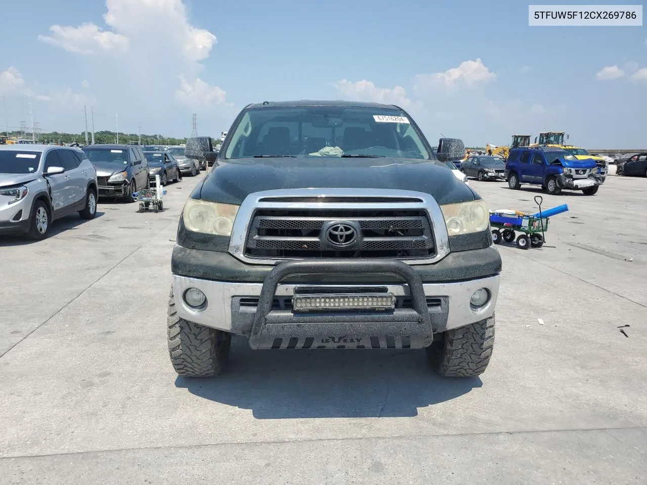 2012 Toyota Tundra Double Cab Sr5 VIN: 5TFUW5F12CX269786 Lot: 67516204