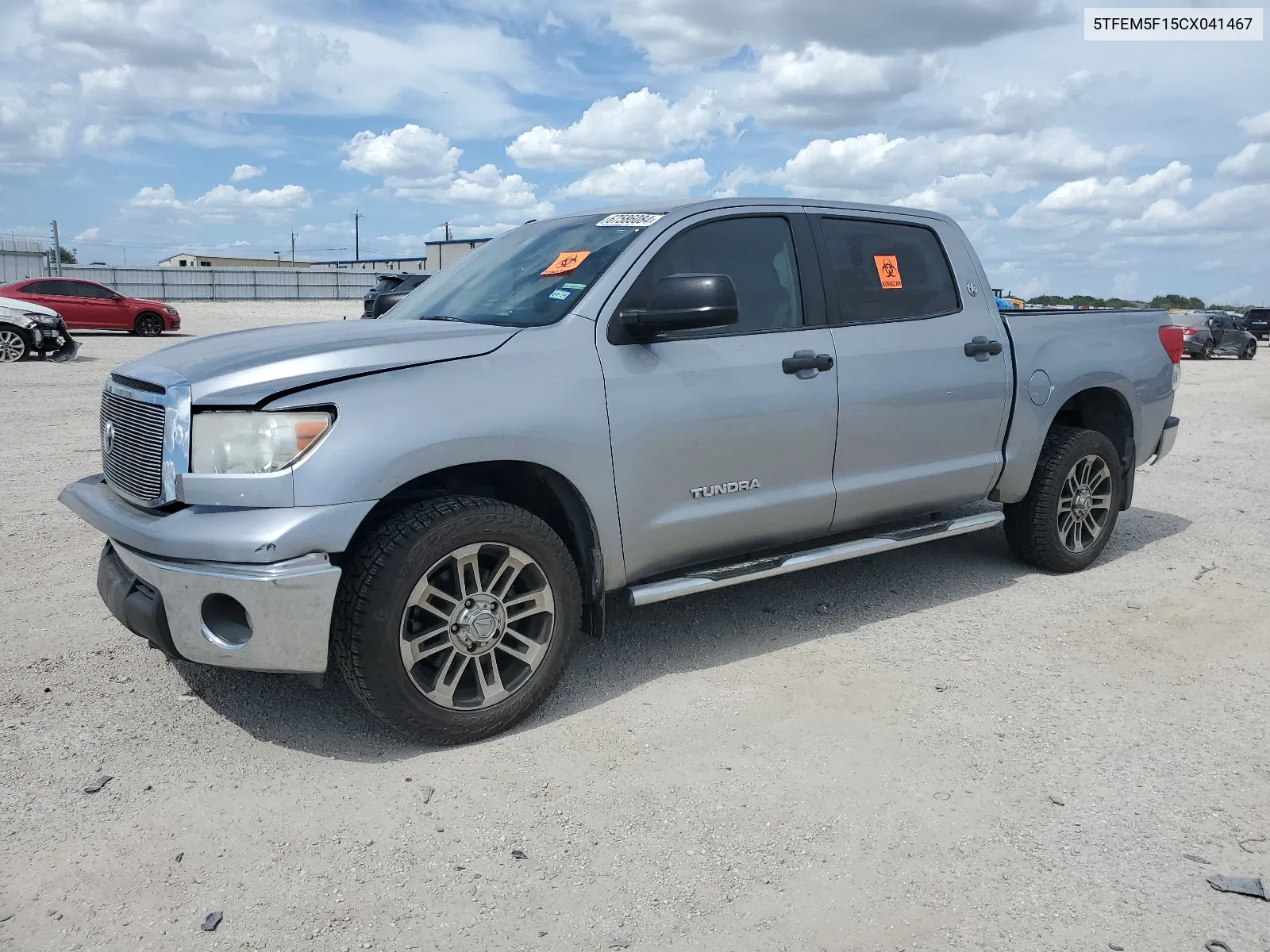 5TFEM5F15CX041467 2012 Toyota Tundra Crewmax Sr5