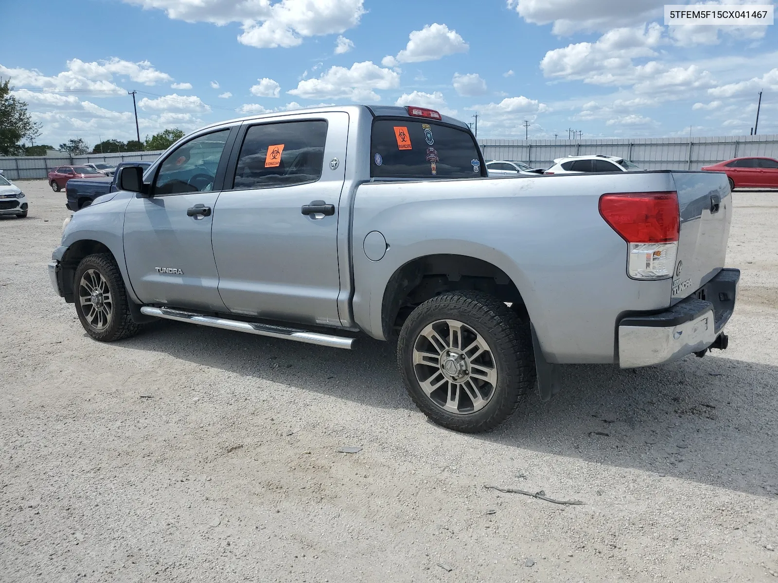 2012 Toyota Tundra Crewmax Sr5 VIN: 5TFEM5F15CX041467 Lot: 67586084