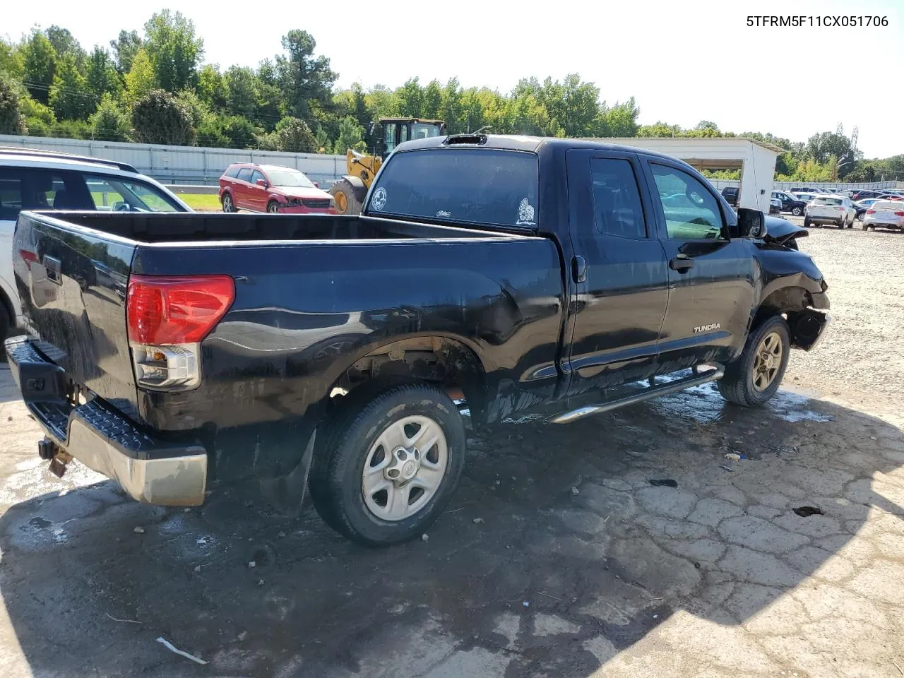 2012 Toyota Tundra Double Cab Sr5 VIN: 5TFRM5F11CX051706 Lot: 68022424