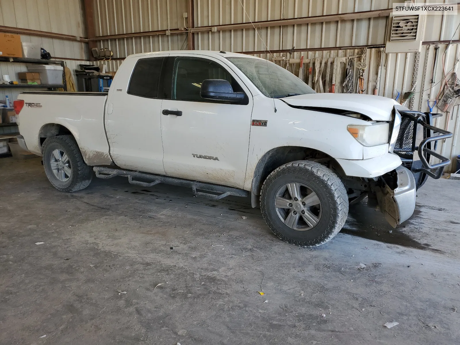 2012 Toyota Tundra Double Cab Sr5 VIN: 5TFUW5F1XCX223641 Lot: 68074354