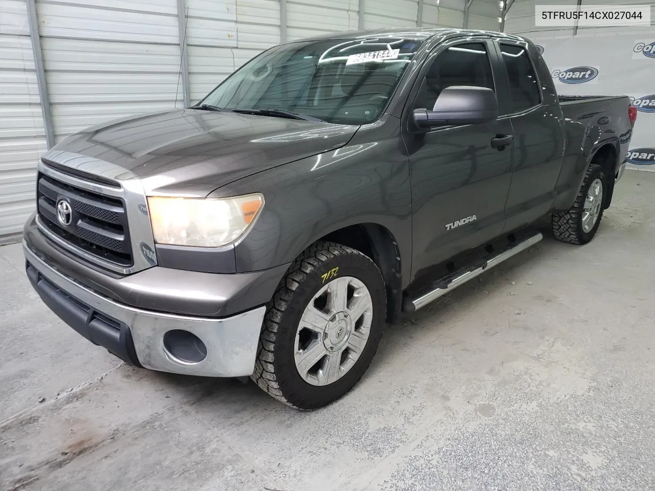 2012 Toyota Tundra Double Cab Sr5 VIN: 5TFRU5F14CX027044 Lot: 68341844