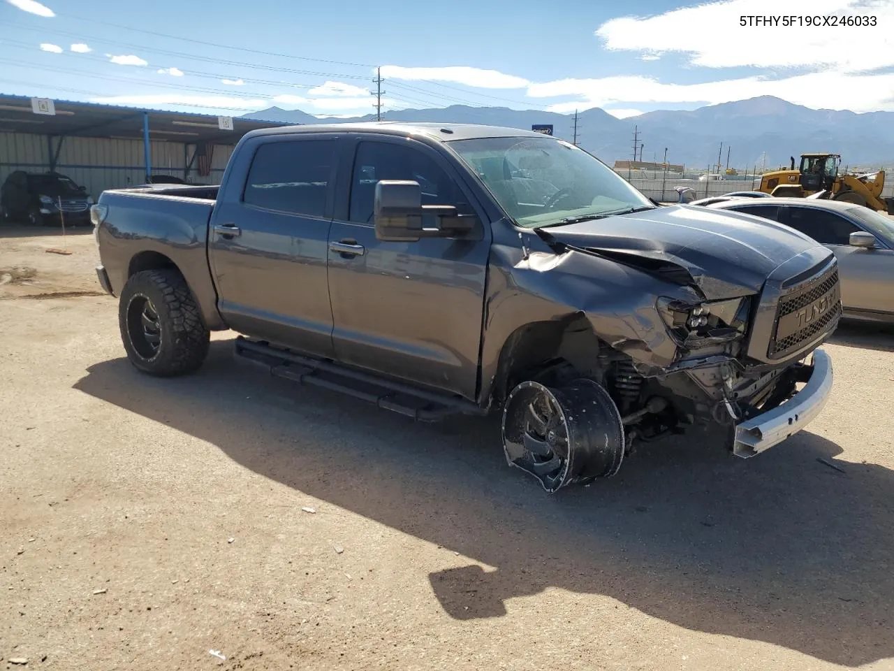 2012 Toyota Tundra Crewmax Limited VIN: 5TFHY5F19CX246033 Lot: 69226354