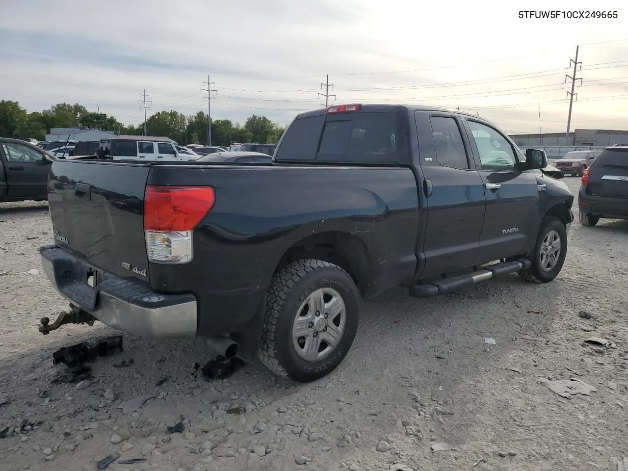 2012 Toyota Tundra Double Cab Sr5 VIN: 5TFUW5F10CX249665 Lot: 69882874