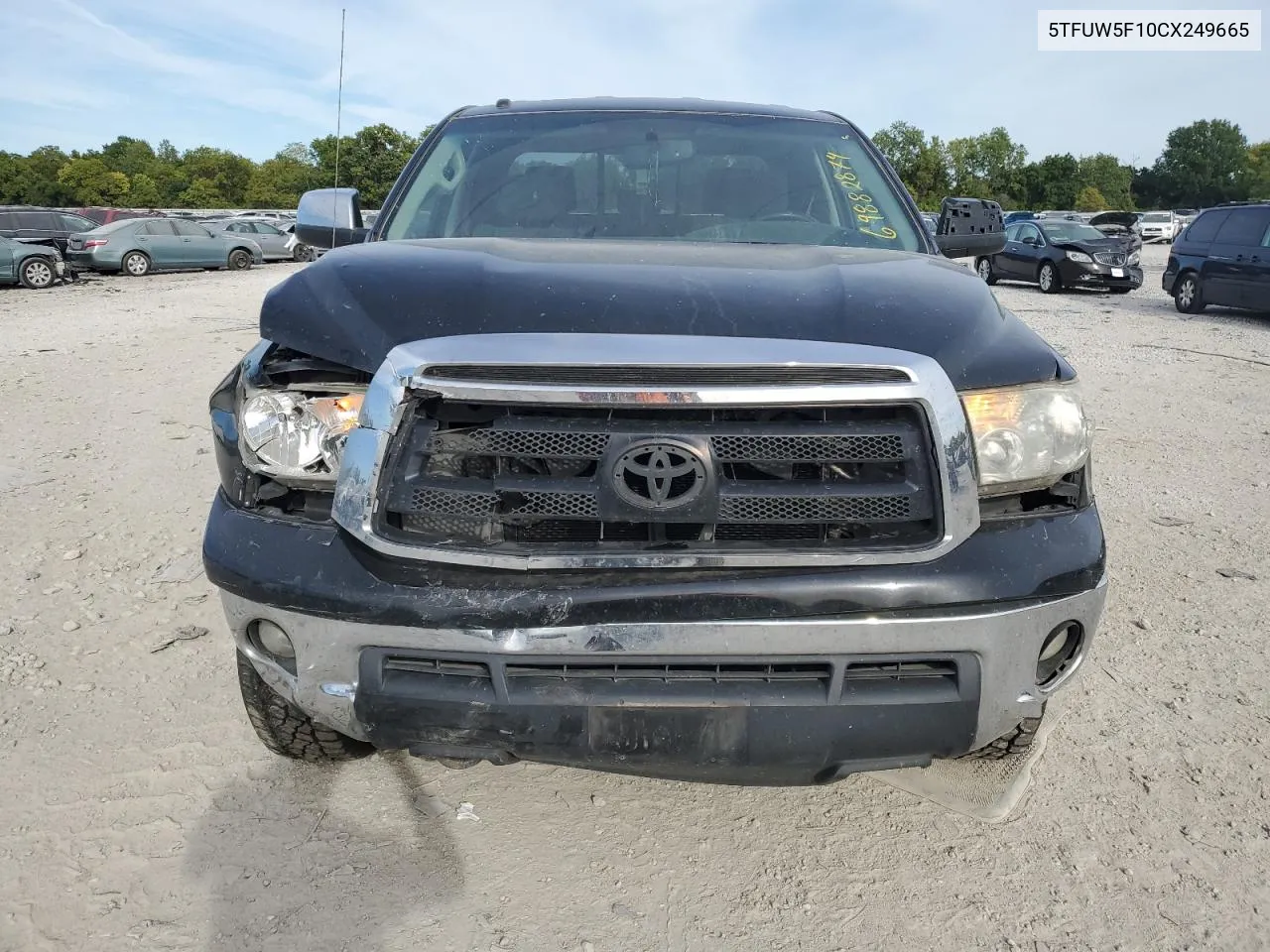 2012 Toyota Tundra Double Cab Sr5 VIN: 5TFUW5F10CX249665 Lot: 69882874