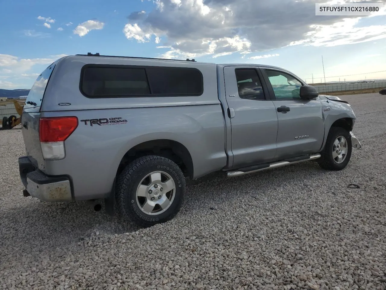 2012 Toyota Tundra Double Cab Sr5 VIN: 5TFUY5F11CX216880 Lot: 70037514