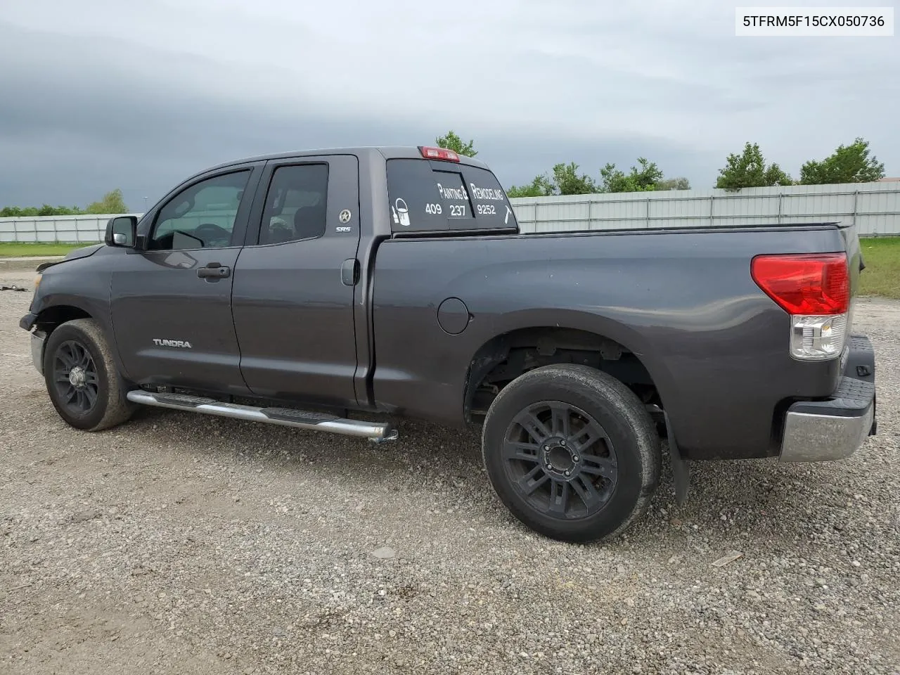 5TFRM5F15CX050736 2012 Toyota Tundra Double Cab Sr5