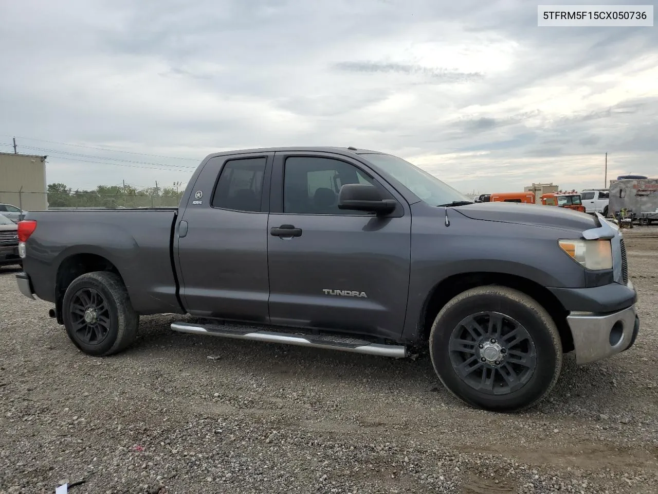 2012 Toyota Tundra Double Cab Sr5 VIN: 5TFRM5F15CX050736 Lot: 70222524