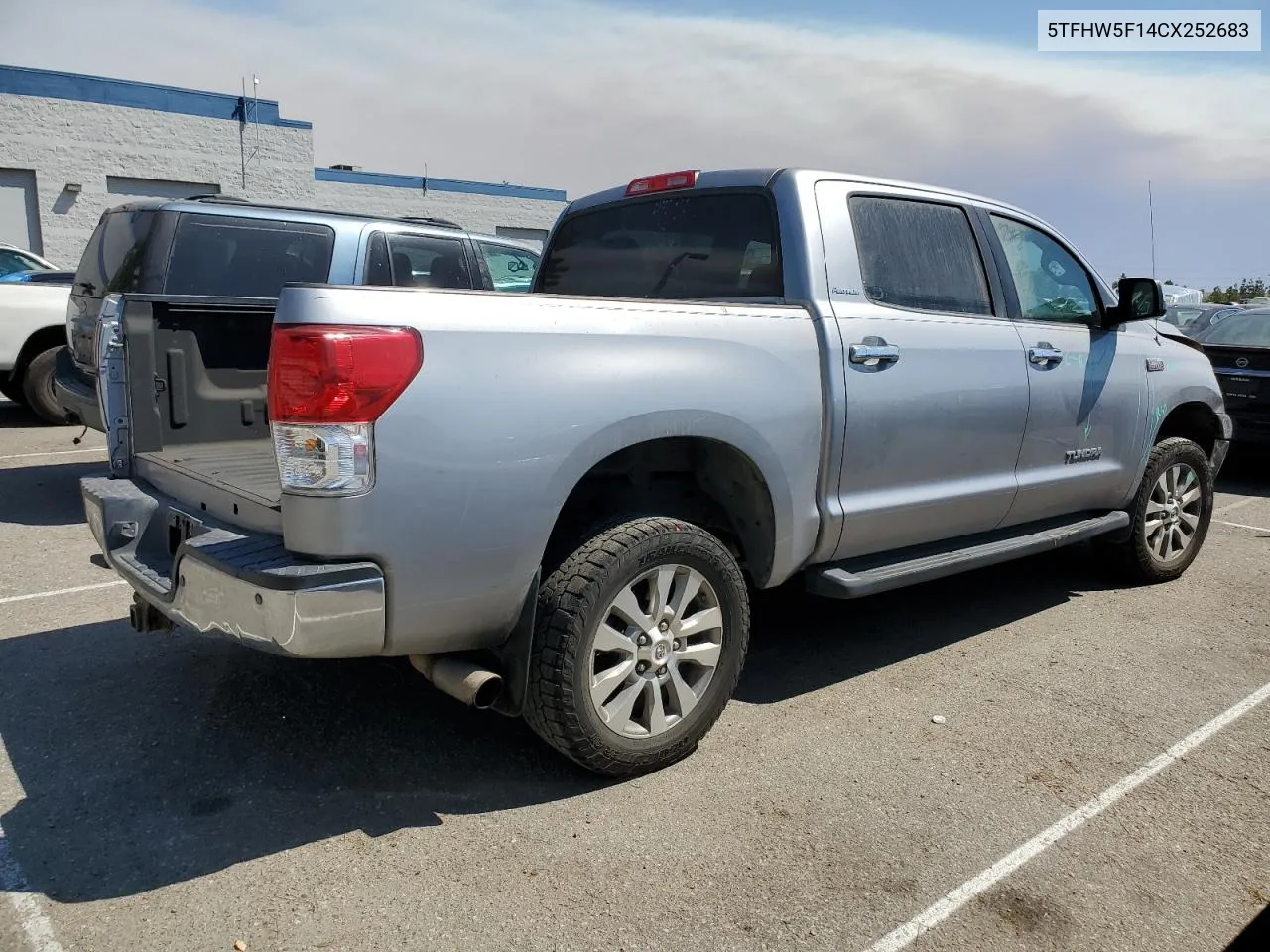 2012 Toyota Tundra Crewmax Limited VIN: 5TFHW5F14CX252683 Lot: 70895474