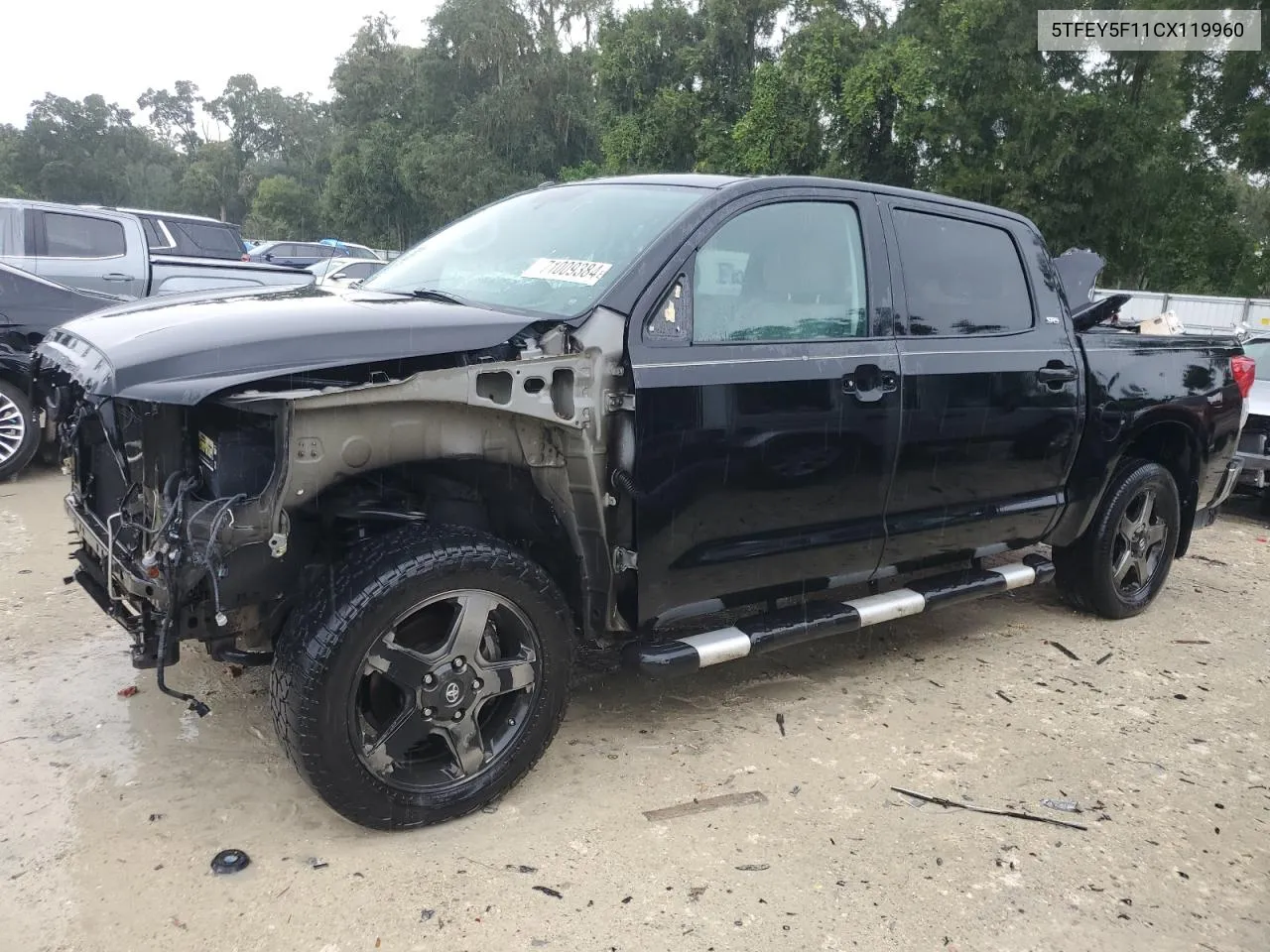 2012 Toyota Tundra Crewmax Sr5 VIN: 5TFEY5F11CX119960 Lot: 71009384