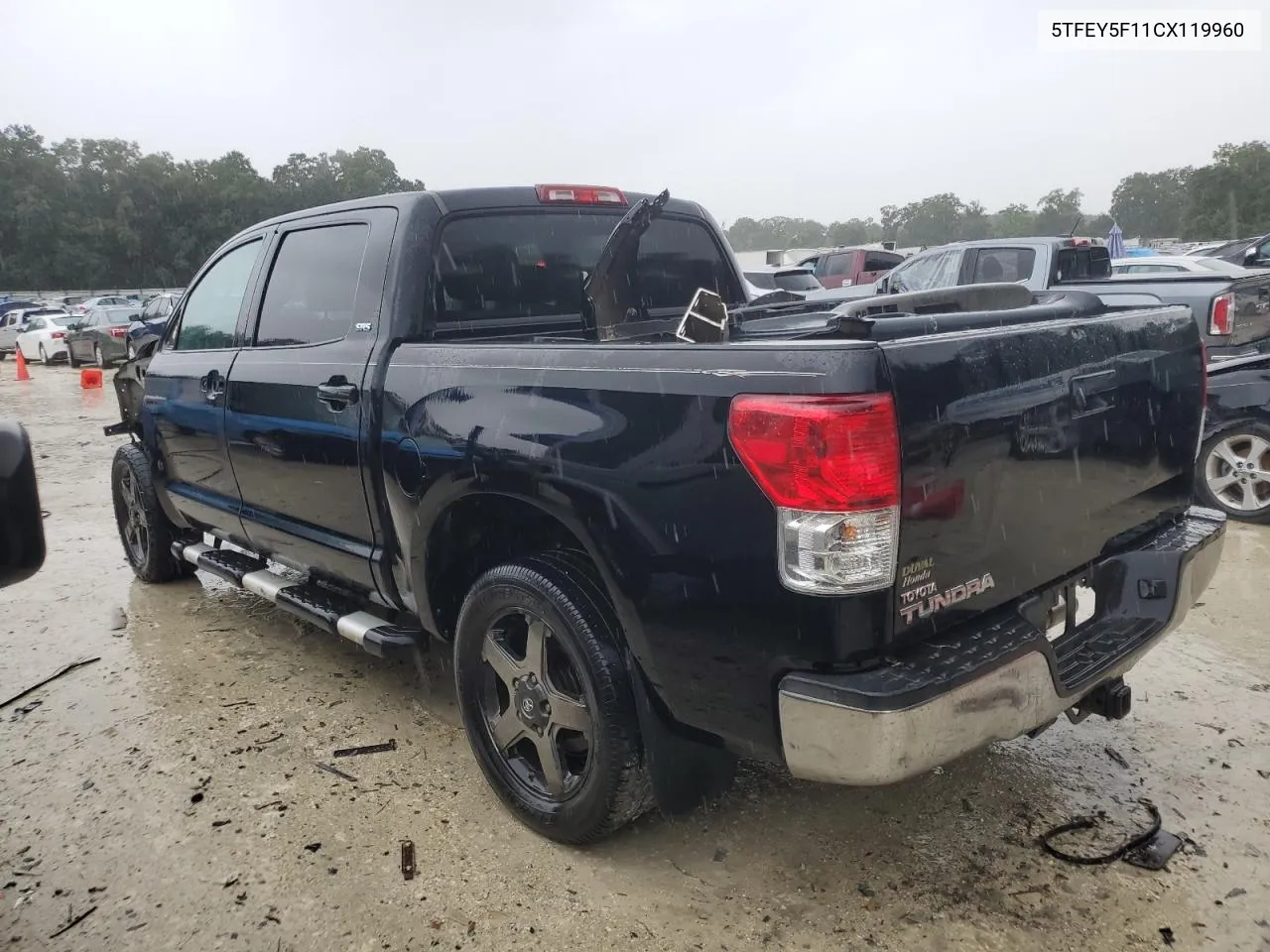 2012 Toyota Tundra Crewmax Sr5 VIN: 5TFEY5F11CX119960 Lot: 71009384