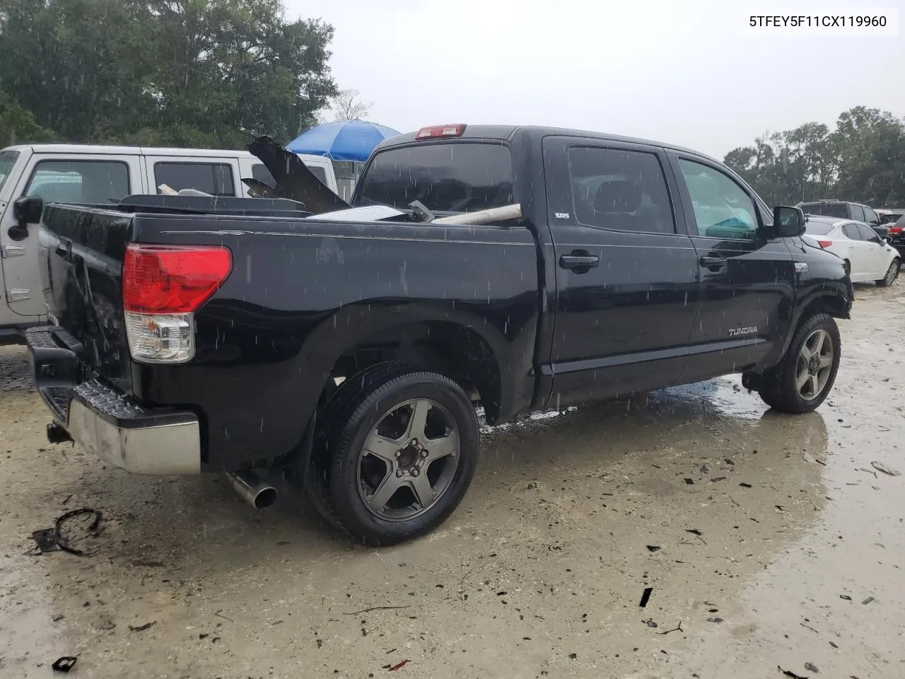 2012 Toyota Tundra Crewmax Sr5 VIN: 5TFEY5F11CX119960 Lot: 71009384