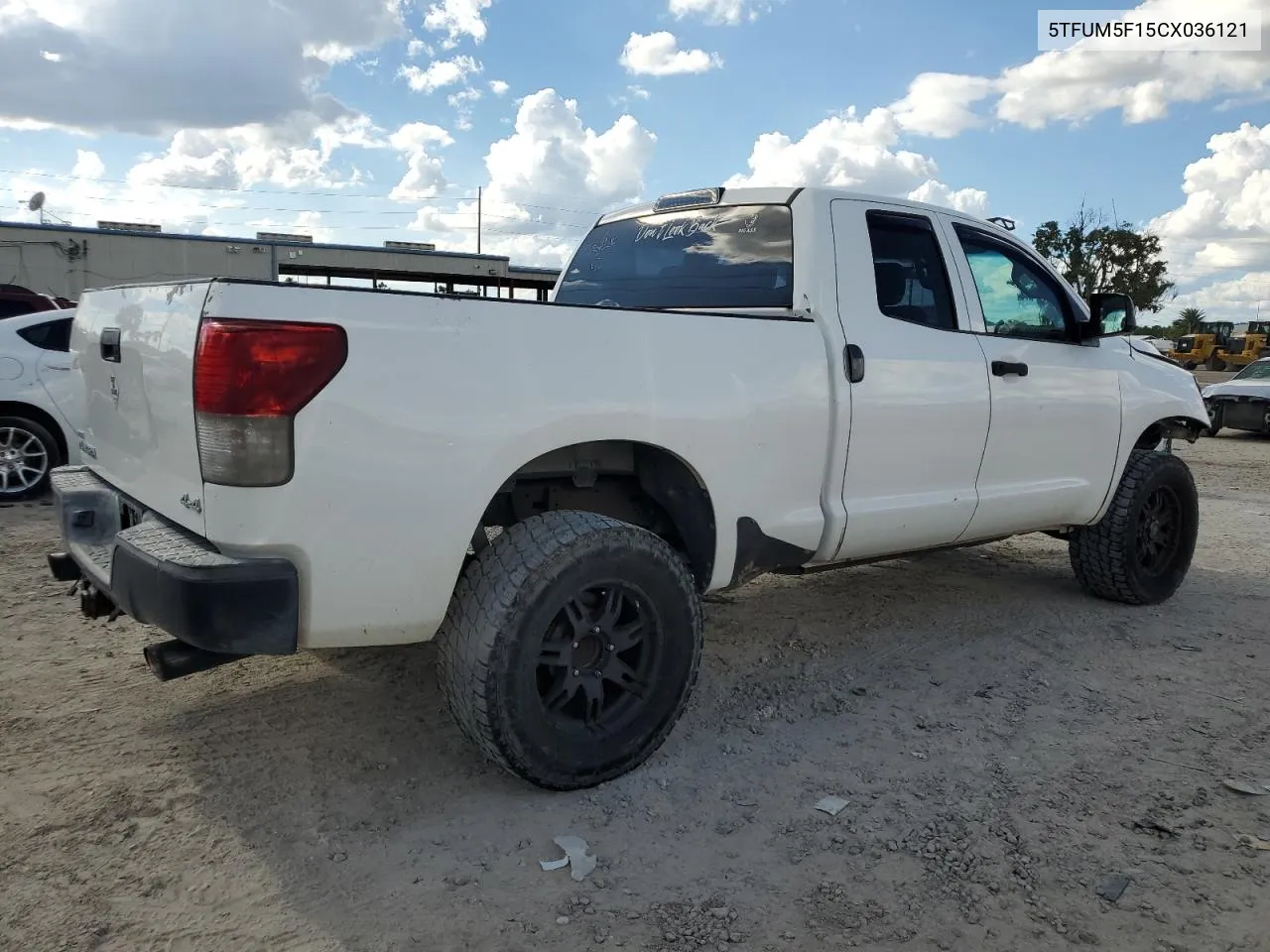 2012 Toyota Tundra Double Cab Sr5 VIN: 5TFUM5F15CX036121 Lot: 71365214