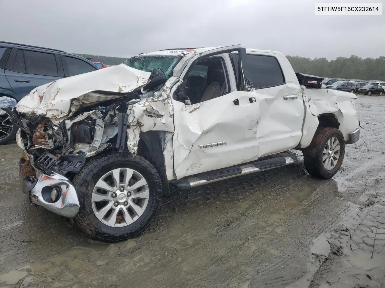 2012 Toyota Tundra Crewmax Limited VIN: 5TFHW5F16CX232614 Lot: 71555234