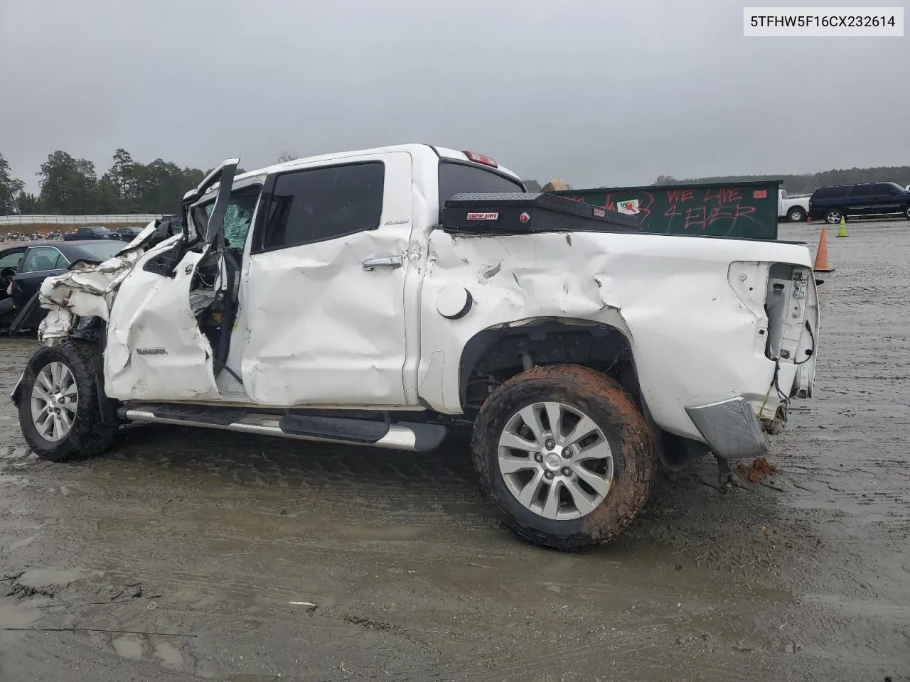 2012 Toyota Tundra Crewmax Limited VIN: 5TFHW5F16CX232614 Lot: 71555234