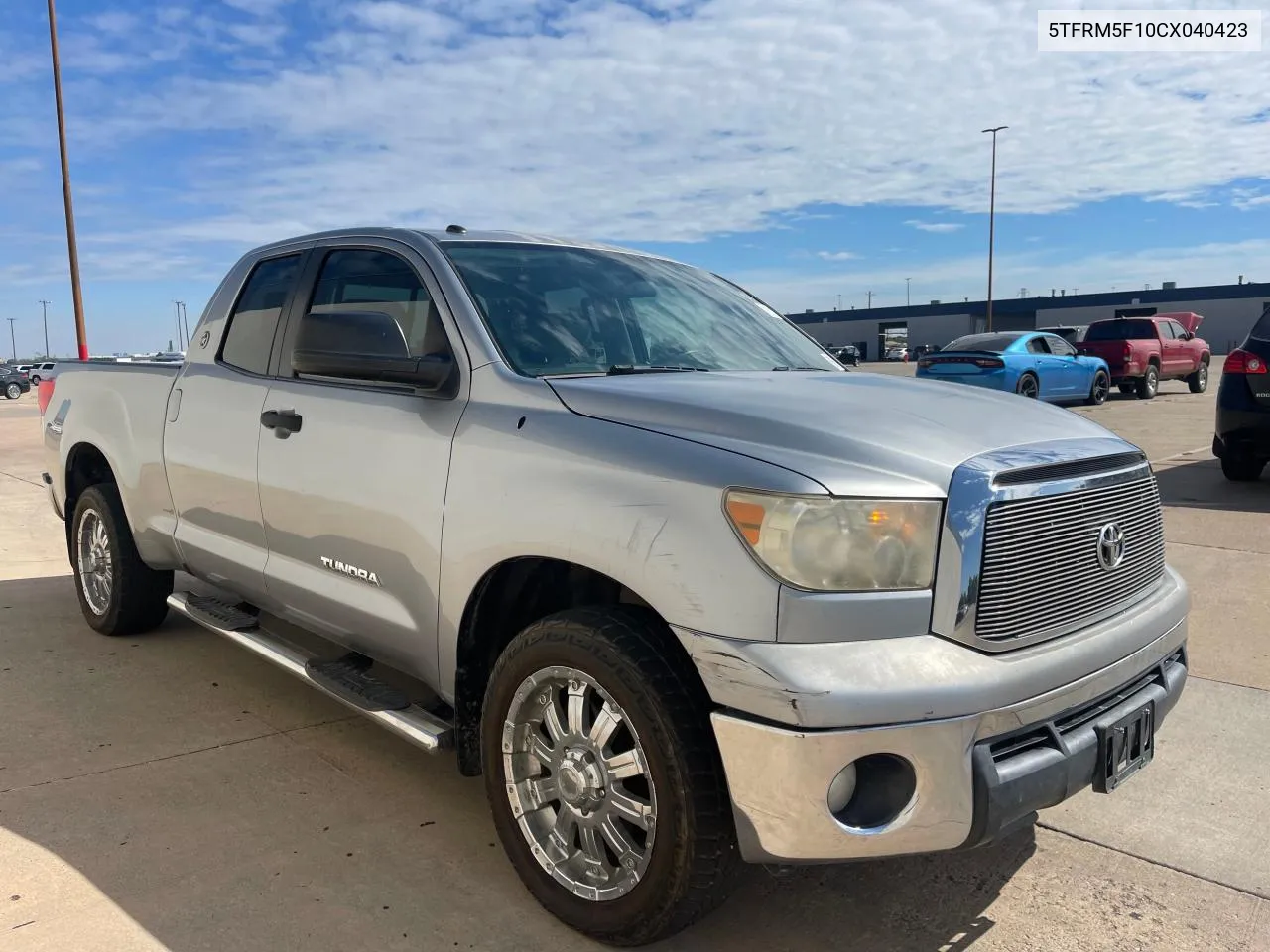 2012 Toyota Tundra Double Cab Sr5 VIN: 5TFRM5F10CX040423 Lot: 71579584