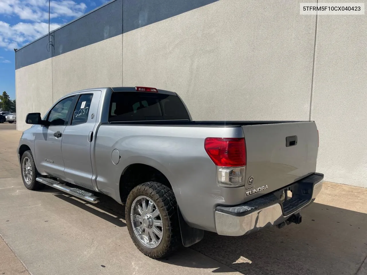 2012 Toyota Tundra Double Cab Sr5 VIN: 5TFRM5F10CX040423 Lot: 71579584