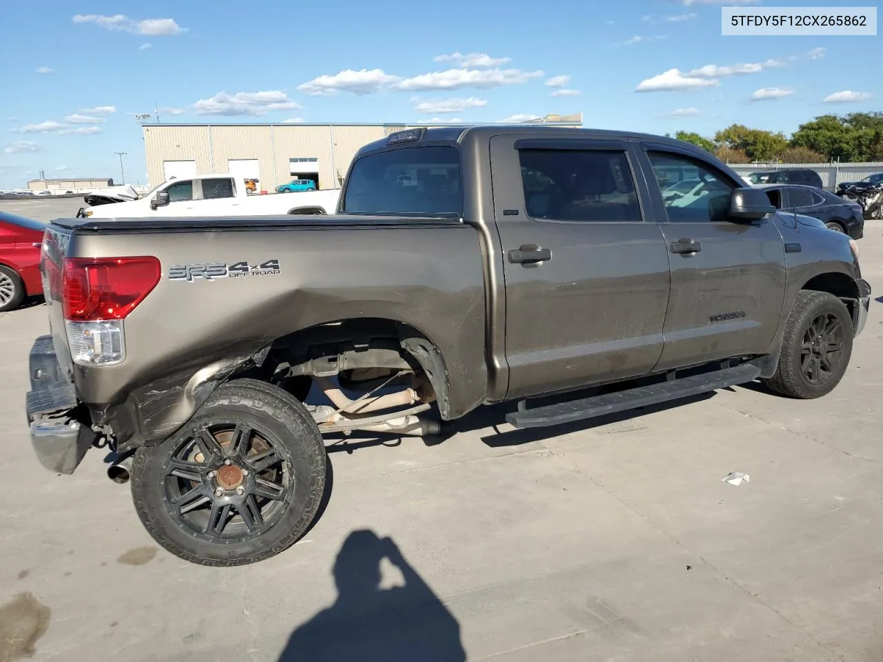 5TFDY5F12CX265862 2012 Toyota Tundra Crewmax Sr5