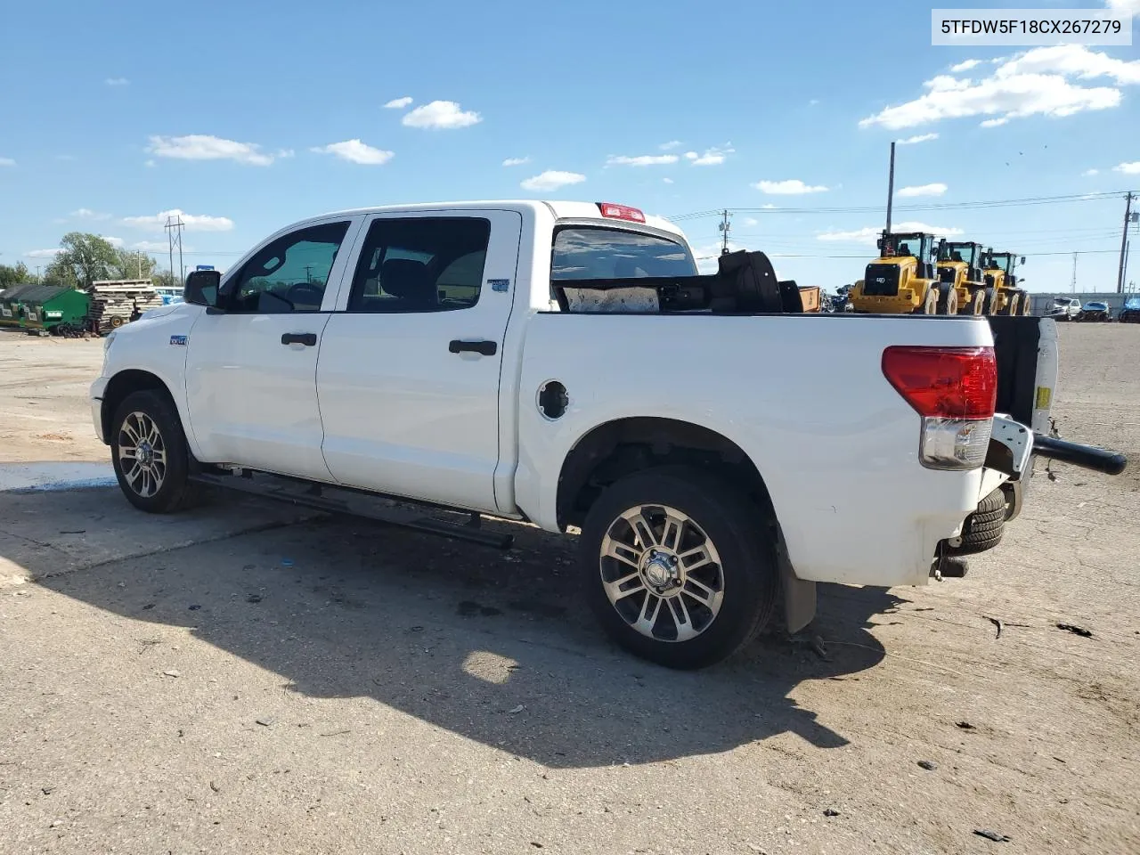 2012 Toyota Tundra Crewmax Sr5 VIN: 5TFDW5F18CX267279 Lot: 71889254