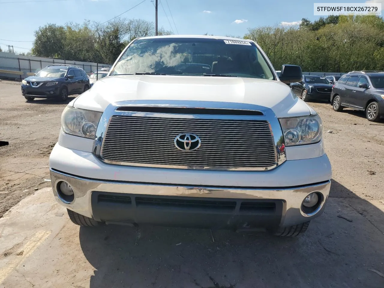 5TFDW5F18CX267279 2012 Toyota Tundra Crewmax Sr5