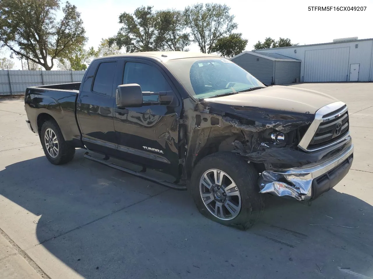 5TFRM5F16CX049207 2012 Toyota Tundra Double Cab Sr5