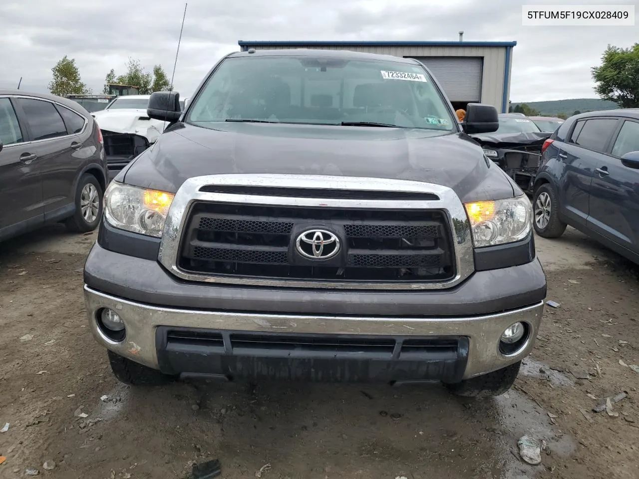 2012 Toyota Tundra Double Cab Sr5 VIN: 5TFUM5F19CX028409 Lot: 72332464