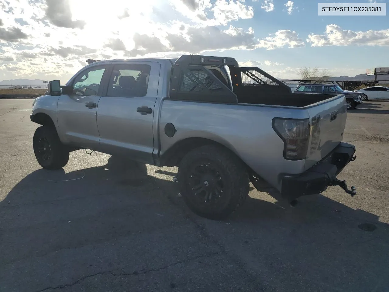 2012 Toyota Tundra Crewmax Sr5 VIN: 5TFDY5F11CX235381 Lot: 72347184