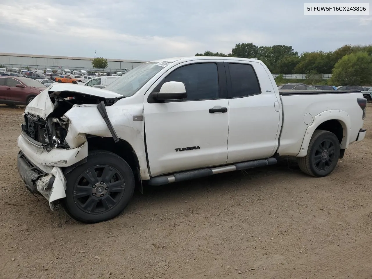 2012 Toyota Tundra Double Cab Sr5 VIN: 5TFUW5F16CX243806 Lot: 72362864