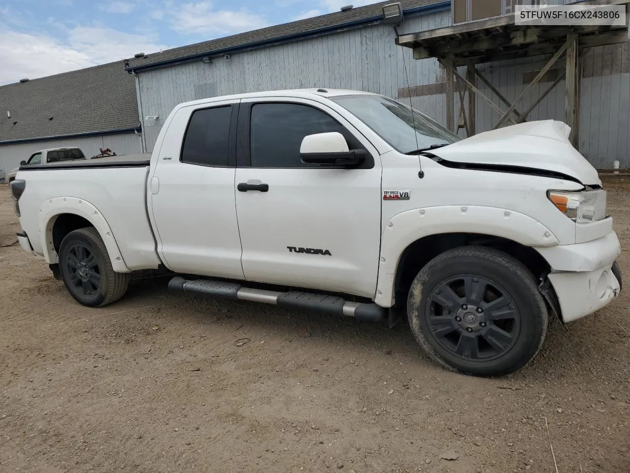 2012 Toyota Tundra Double Cab Sr5 VIN: 5TFUW5F16CX243806 Lot: 72362864