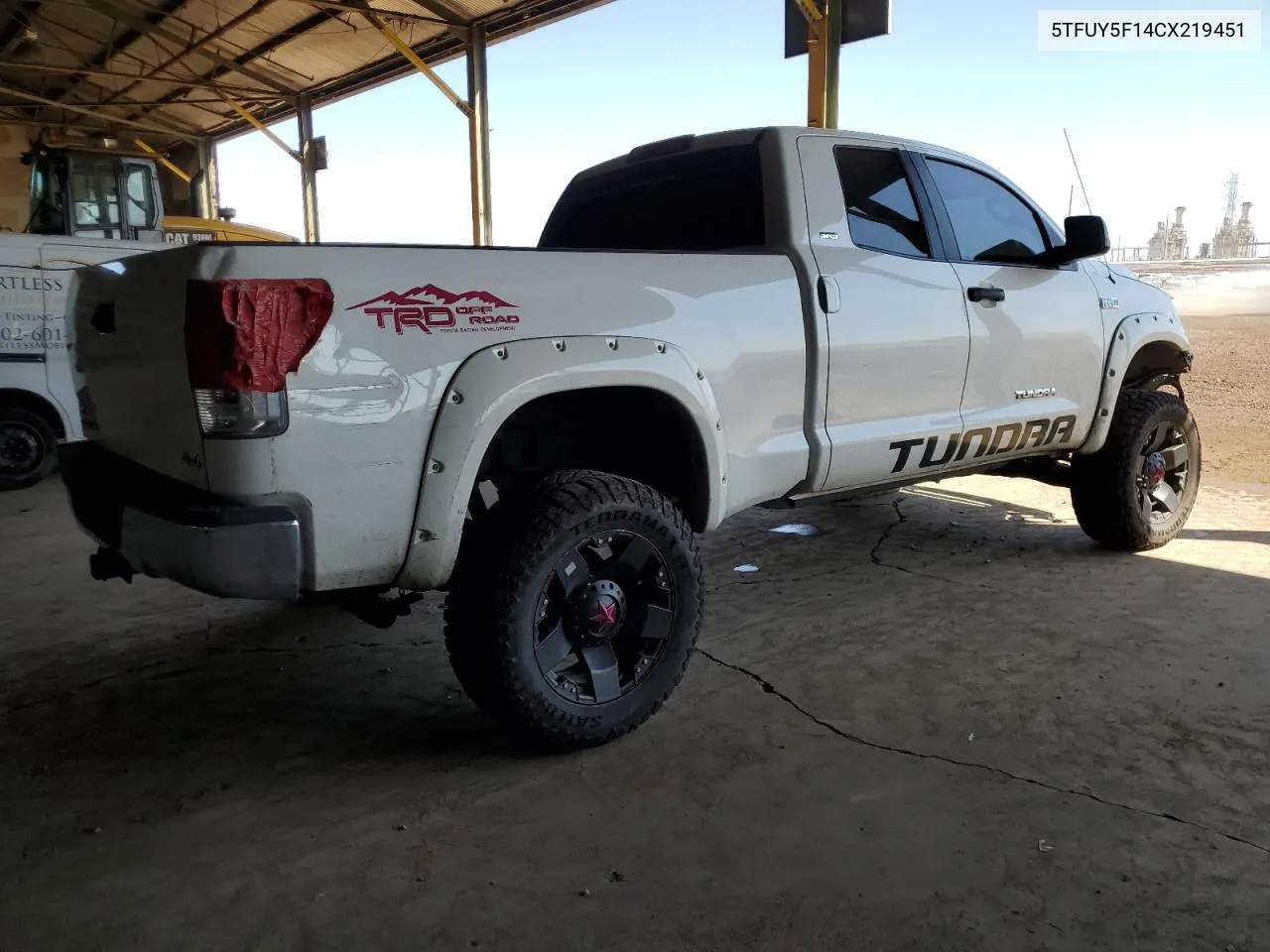 2012 Toyota Tundra Double Cab Sr5 VIN: 5TFUY5F14CX219451 Lot: 72411854