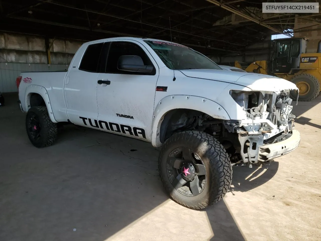 2012 Toyota Tundra Double Cab Sr5 VIN: 5TFUY5F14CX219451 Lot: 72411854