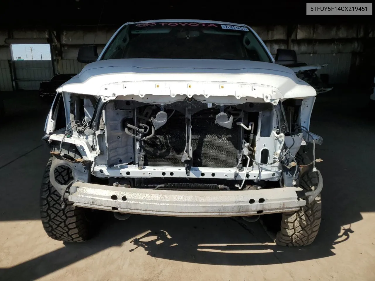 5TFUY5F14CX219451 2012 Toyota Tundra Double Cab Sr5