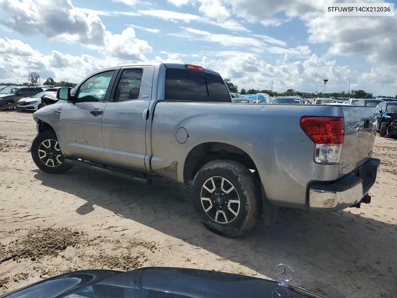 2012 Toyota Tundra Double Cab Sr5 VIN: 5TFUW5F14CX212036 Lot: 72504104