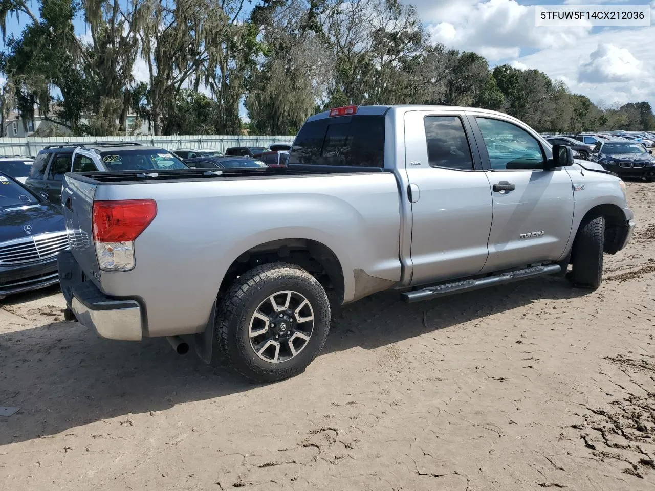 2012 Toyota Tundra Double Cab Sr5 VIN: 5TFUW5F14CX212036 Lot: 72504104