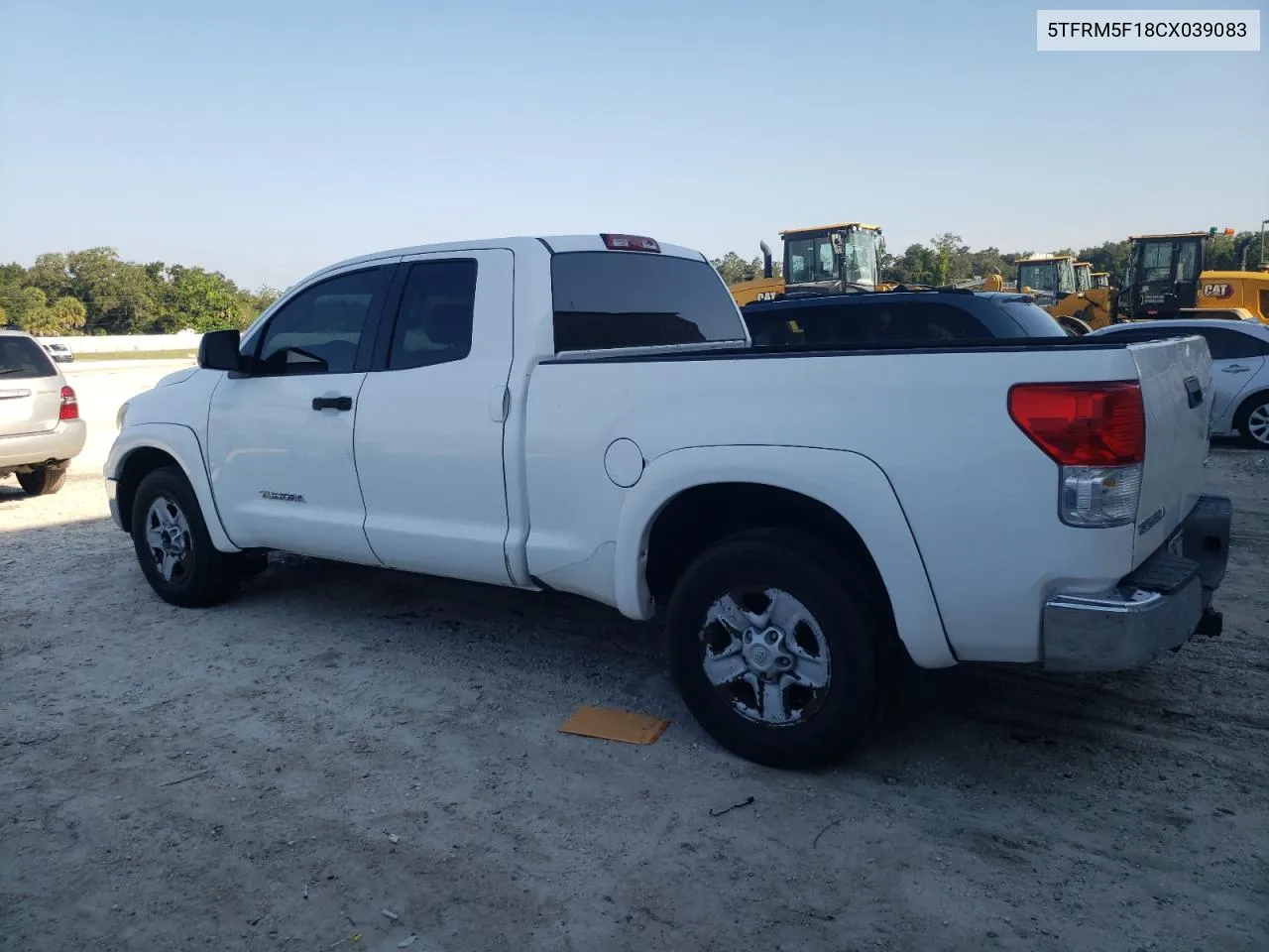 5TFRM5F18CX039083 2012 Toyota Tundra Double Cab Sr5