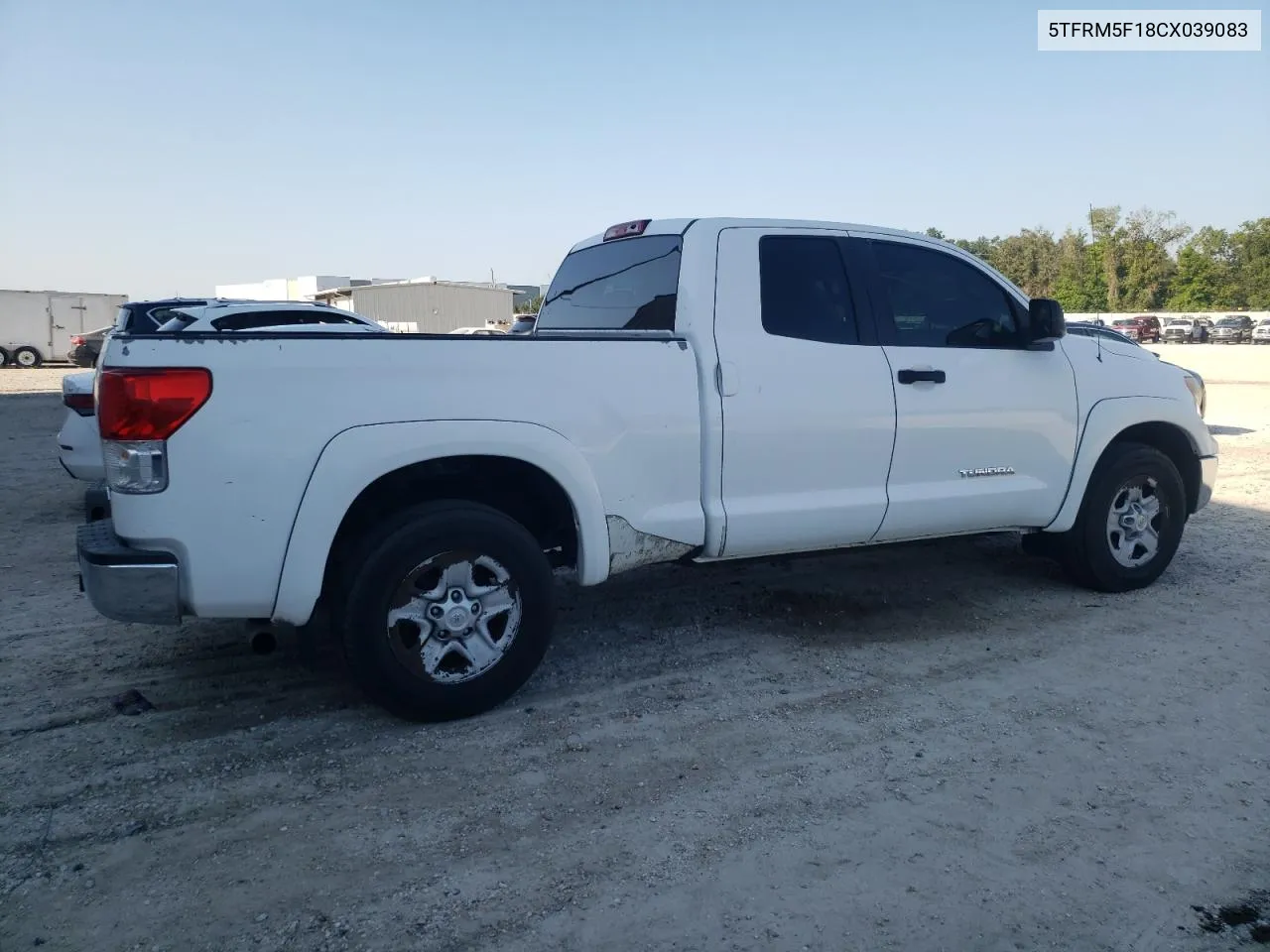 5TFRM5F18CX039083 2012 Toyota Tundra Double Cab Sr5