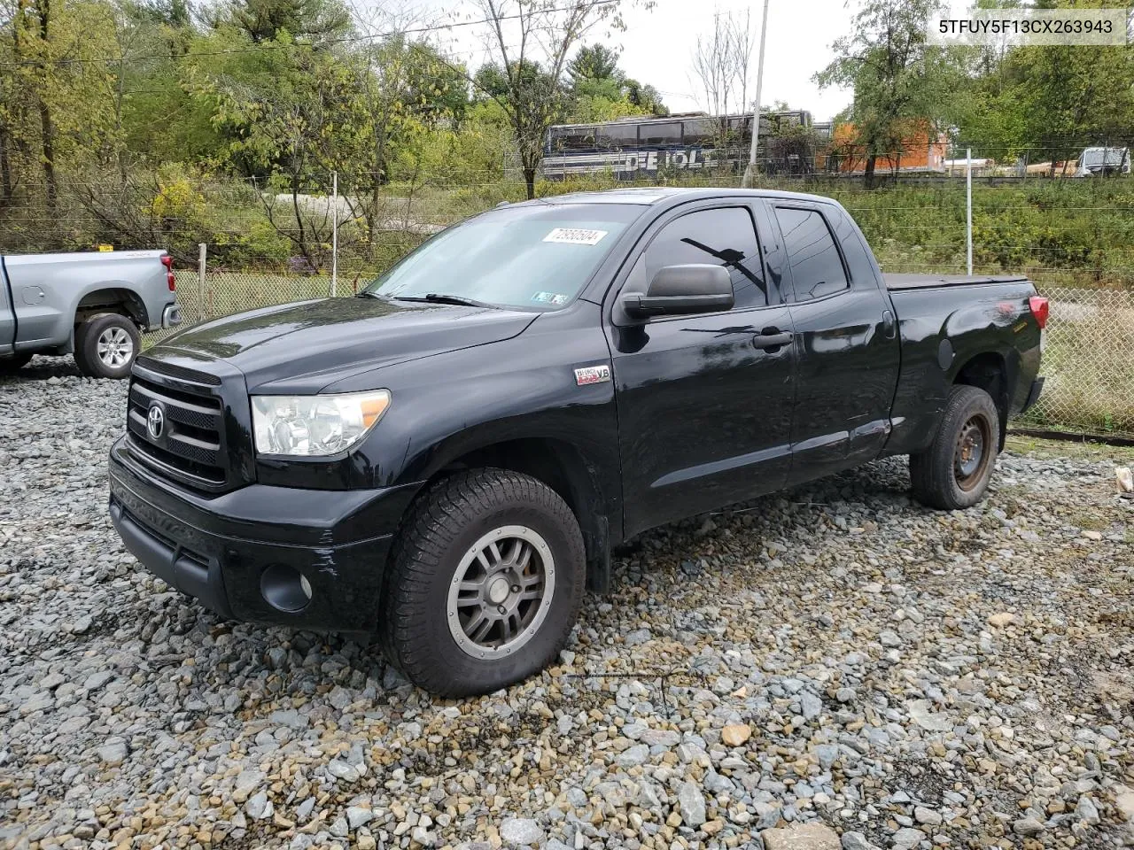 2012 Toyota Tundra Double Cab Sr5 VIN: 5TFUY5F13CX263943 Lot: 72950504