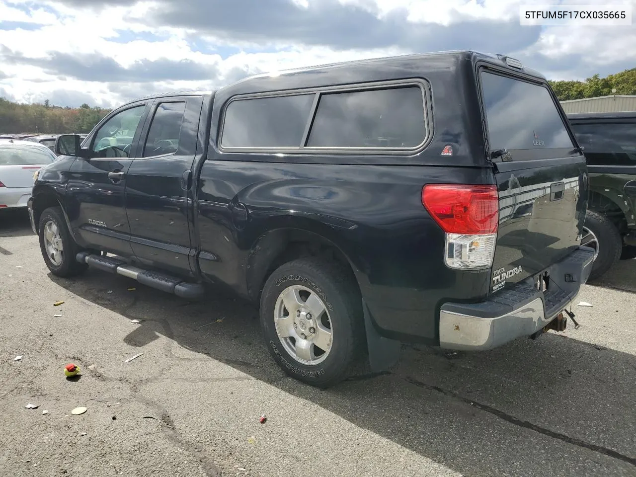 2012 Toyota Tundra Double Cab Sr5 VIN: 5TFUM5F17CX035665 Lot: 72959074