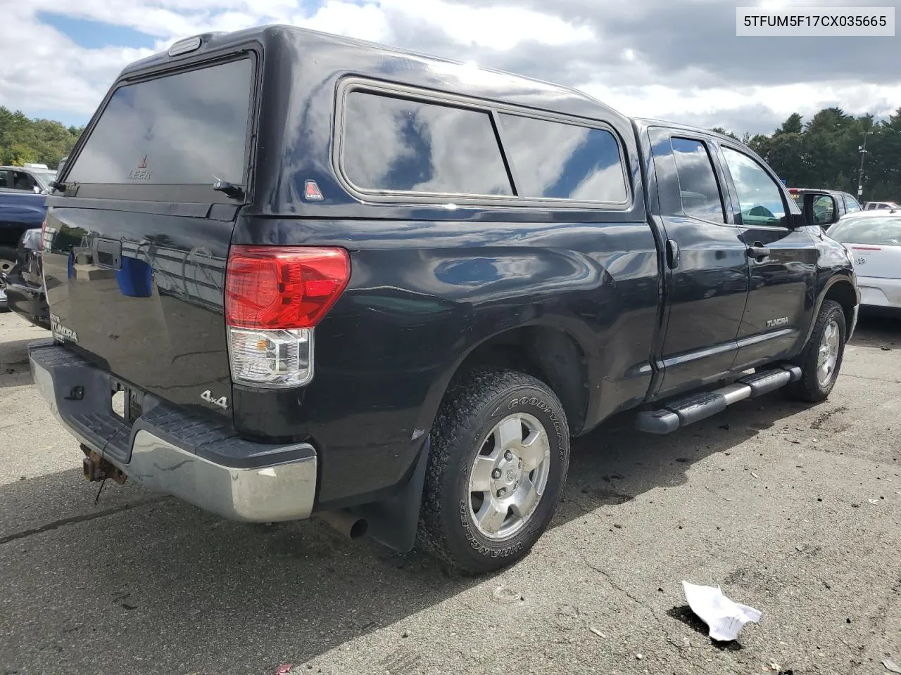 2012 Toyota Tundra Double Cab Sr5 VIN: 5TFUM5F17CX035665 Lot: 72959074