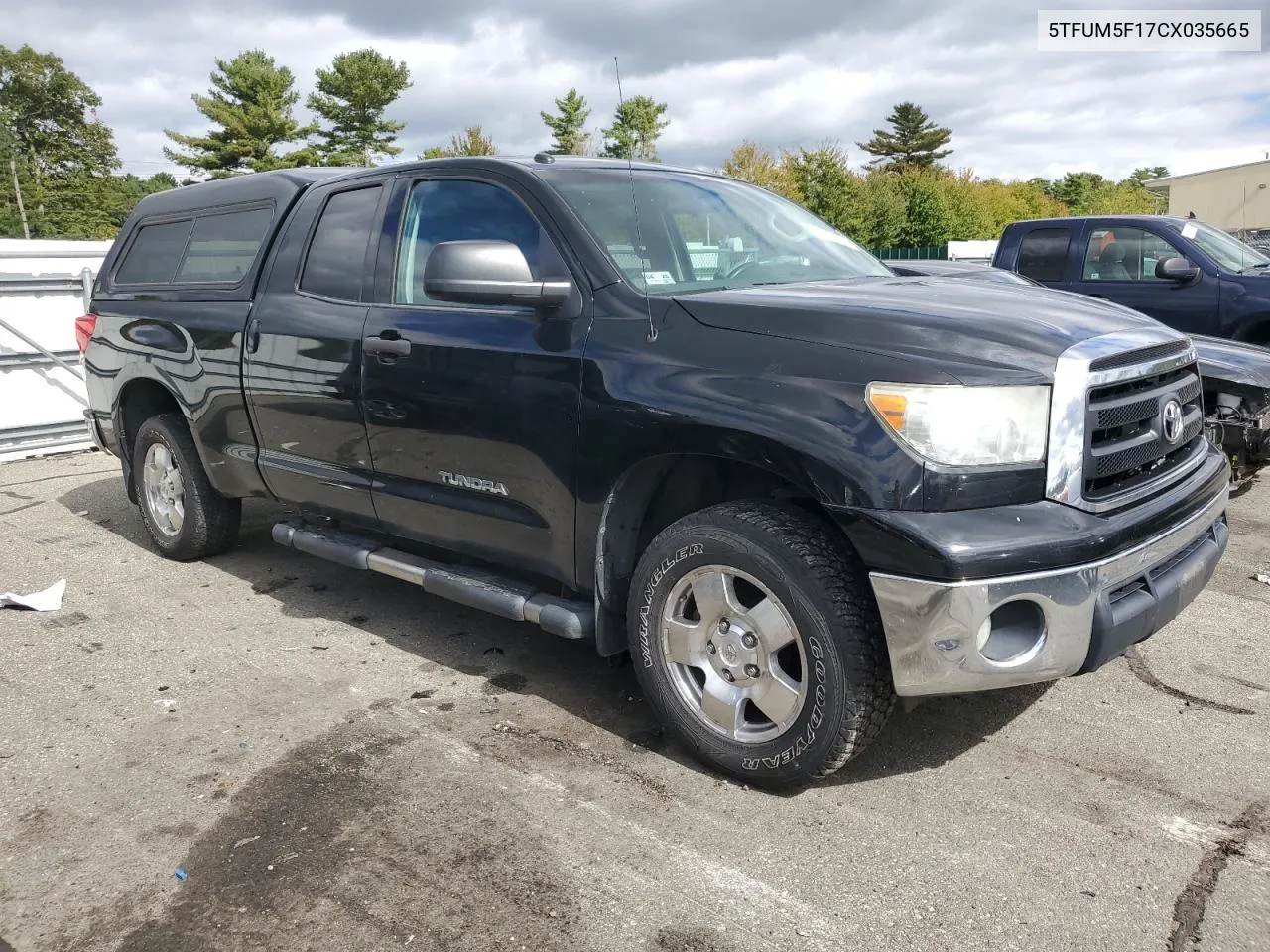 2012 Toyota Tundra Double Cab Sr5 VIN: 5TFUM5F17CX035665 Lot: 72959074