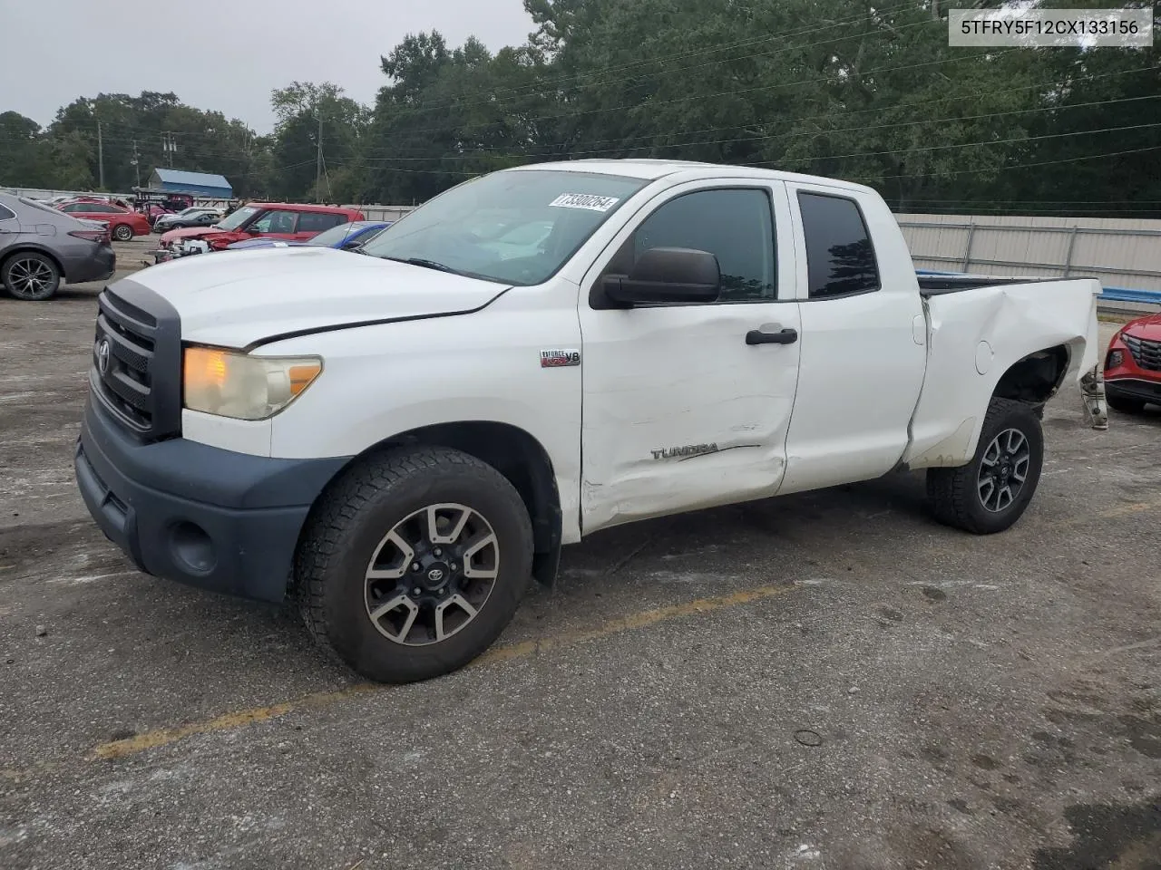 2012 Toyota Tundra Double Cab Sr5 VIN: 5TFRY5F12CX133156 Lot: 73300264