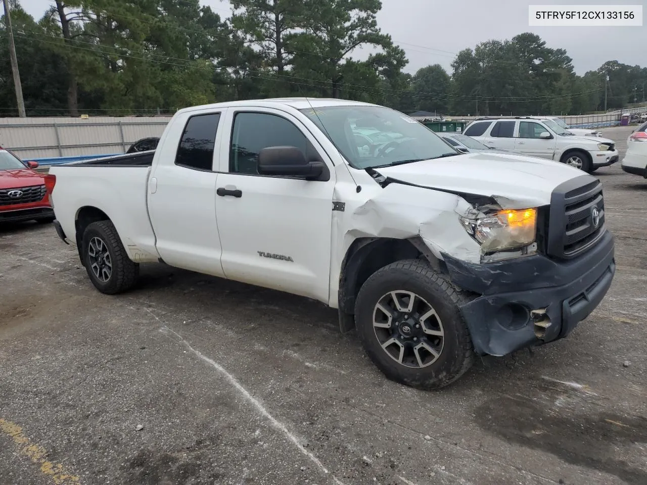 2012 Toyota Tundra Double Cab Sr5 VIN: 5TFRY5F12CX133156 Lot: 73300264