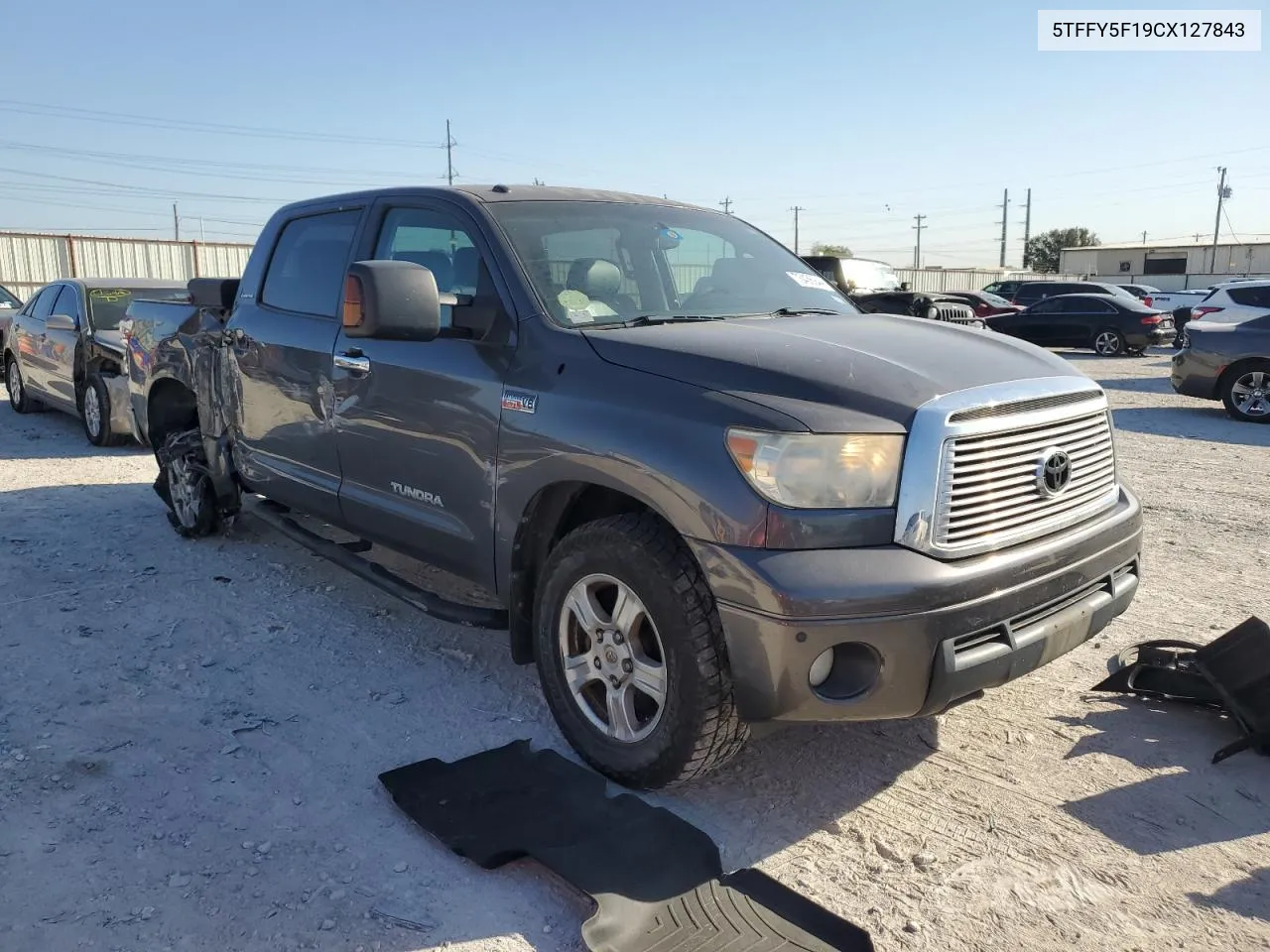 5TFFY5F19CX127843 2012 Toyota Tundra Crewmax Limited