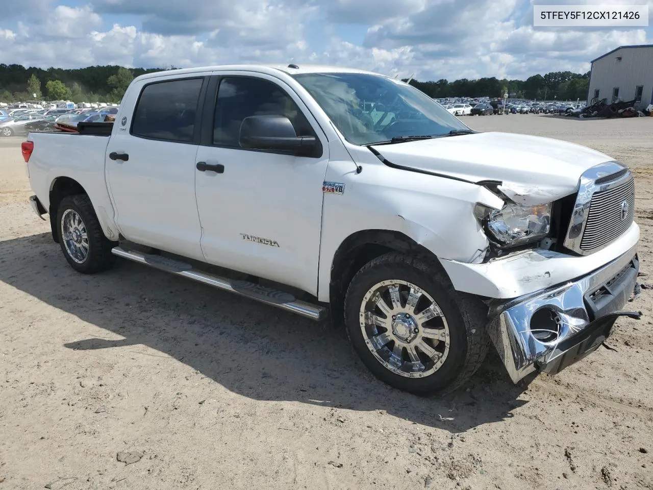 2012 Toyota Tundra Crewmax Sr5 VIN: 5TFEY5F12CX121426 Lot: 73531394