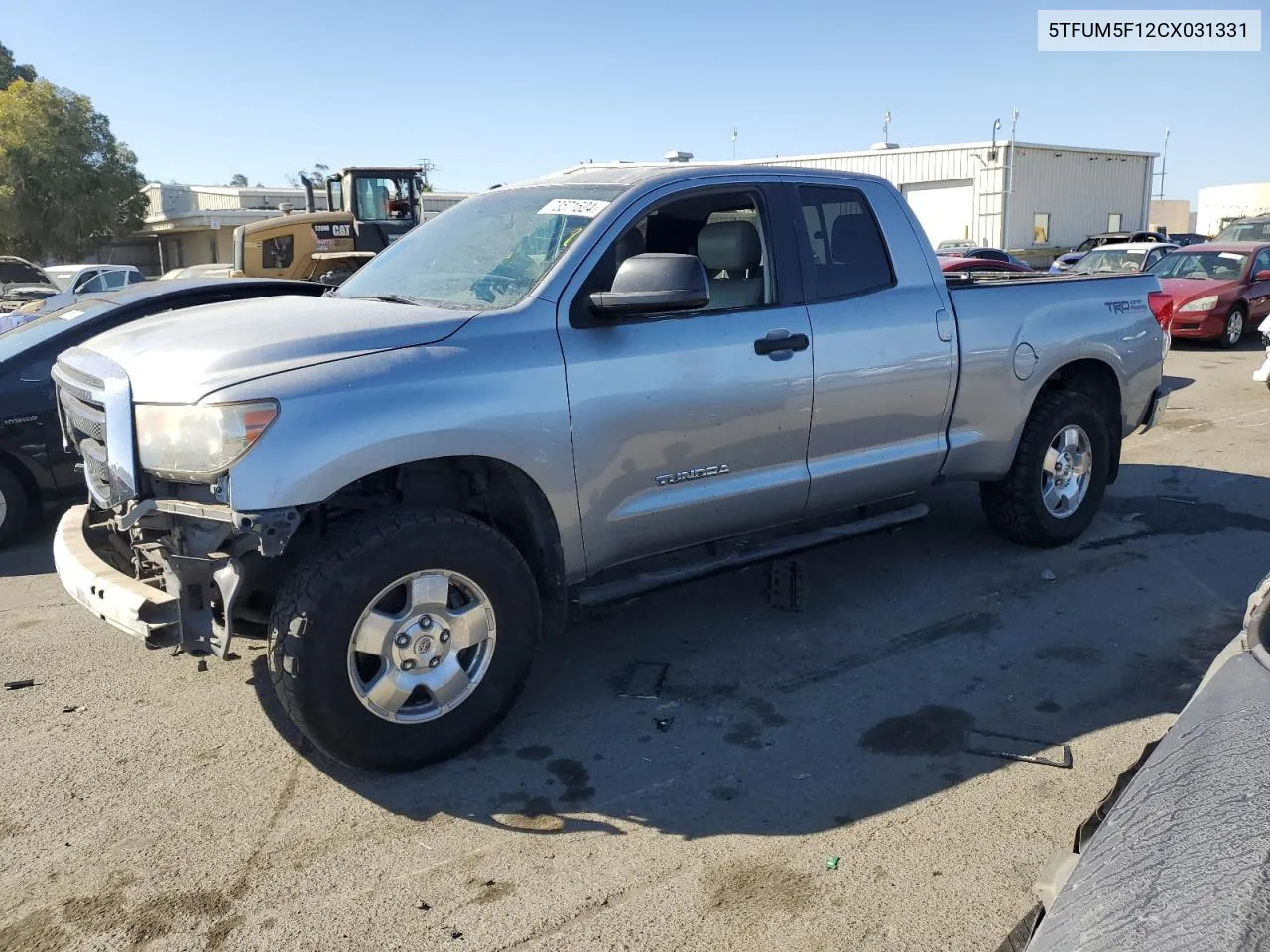 2012 Toyota Tundra Double Cab Sr5 VIN: 5TFUM5F12CX031331 Lot: 73571524