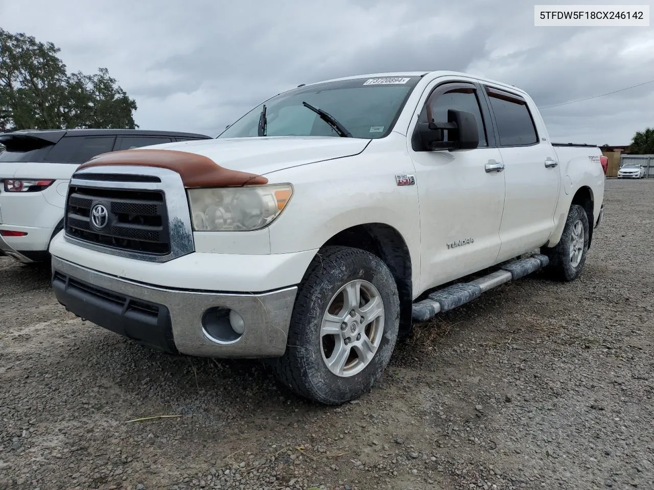 2012 Toyota Tundra Crewmax Sr5 VIN: 5TFDW5F18CX246142 Lot: 73720894