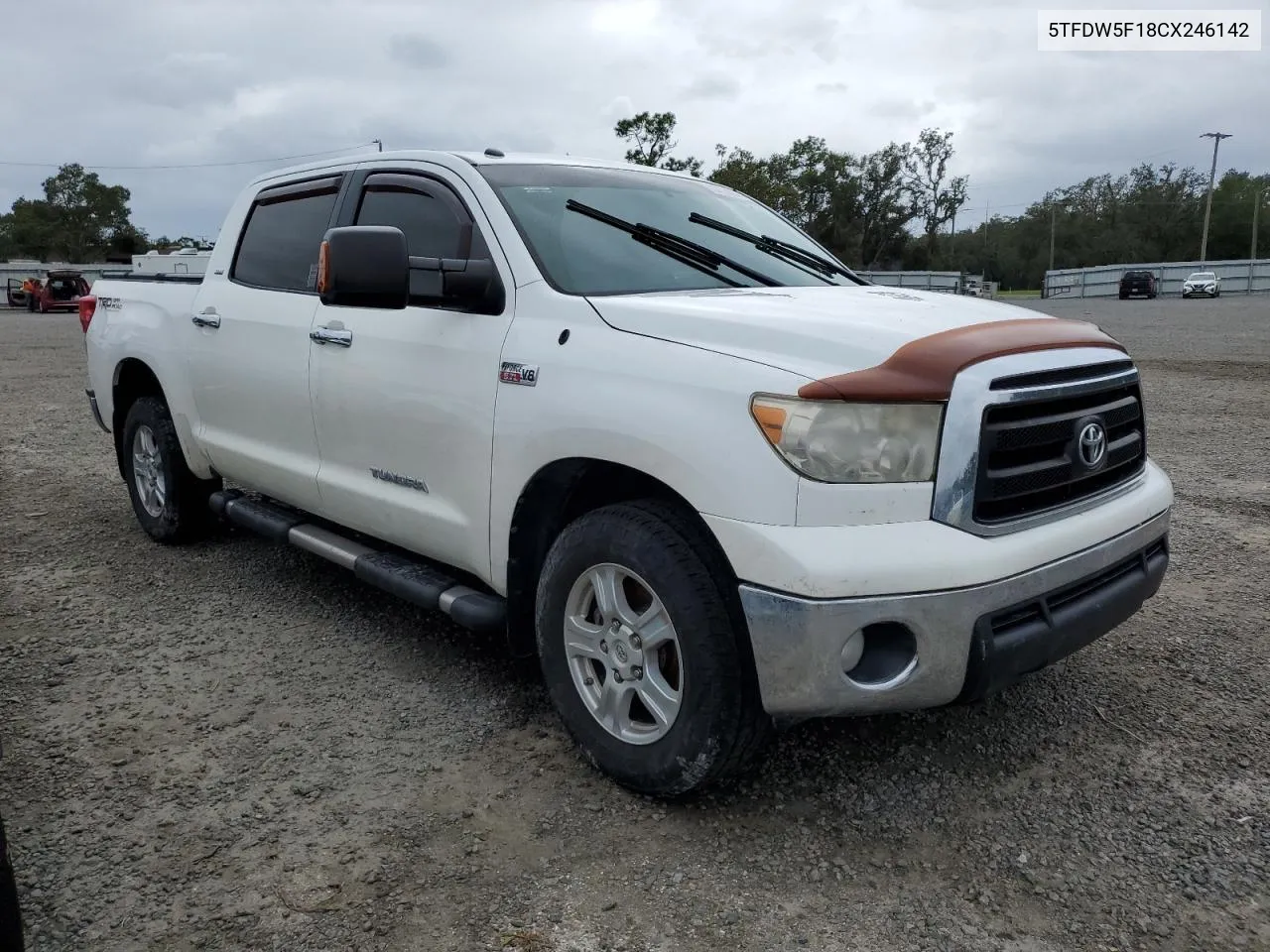 2012 Toyota Tundra Crewmax Sr5 VIN: 5TFDW5F18CX246142 Lot: 73720894