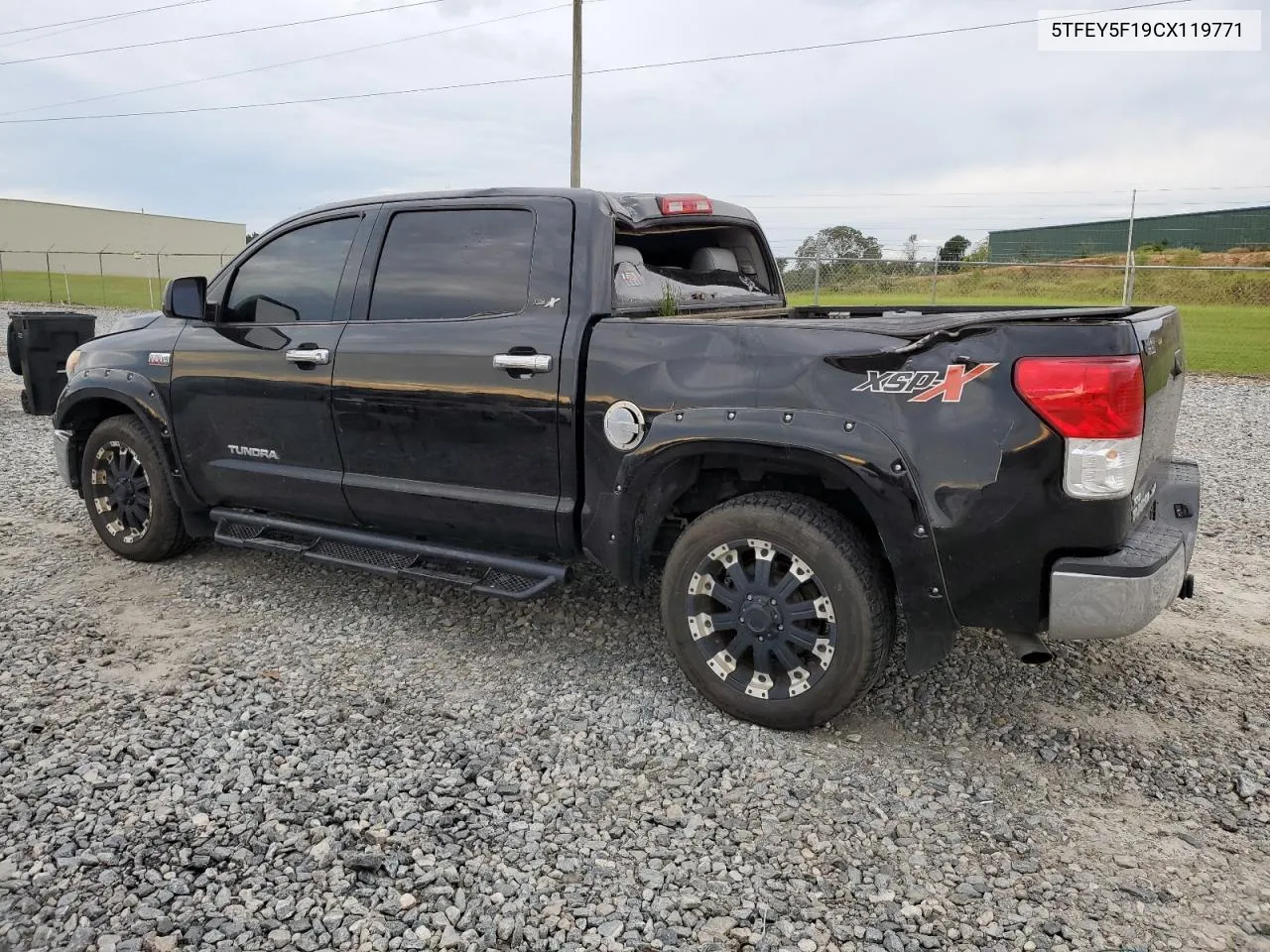 2012 Toyota Tundra Crewmax Sr5 VIN: 5TFEY5F19CX119771 Lot: 73955254