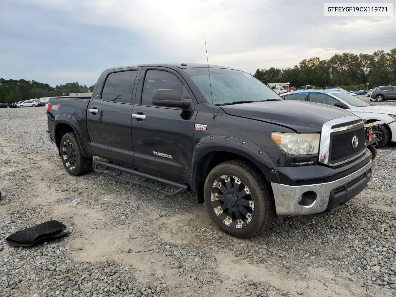 2012 Toyota Tundra Crewmax Sr5 VIN: 5TFEY5F19CX119771 Lot: 73955254